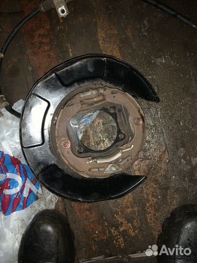 Щиты опорные задние outlander, rallyart