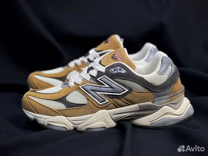Женские Кроссовки Нью Баланс 9060 Хаки Размер 40