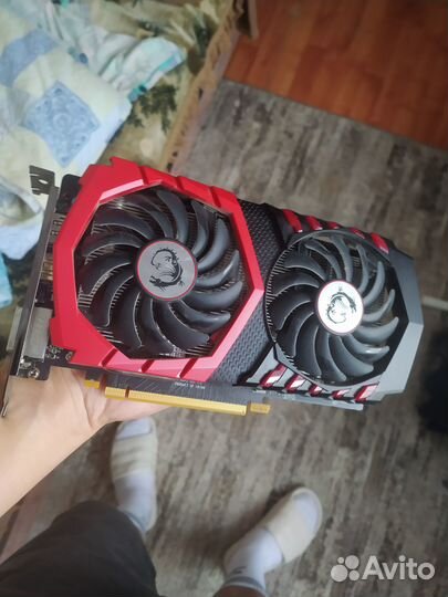 Видеокарта gtx 1050 ti 4gb msi
