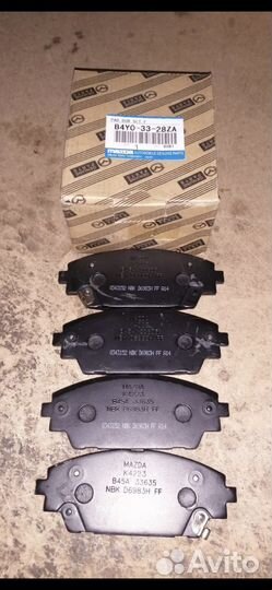 Колодки передние mazda 3 (BM, BN) 2013-2019