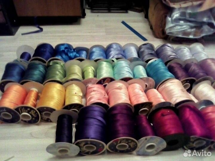 Косая бейка, кант атласный