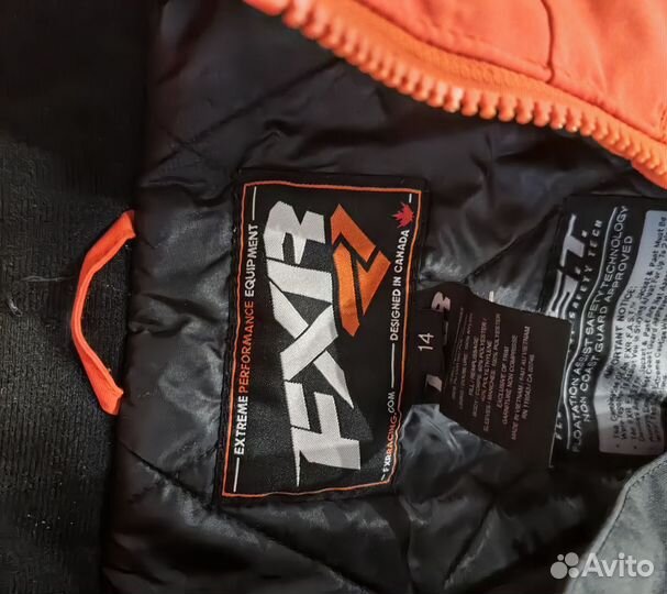 Снегоходный подростковый комбинезон FXR