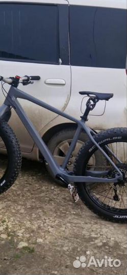 Рама фэтбайк карбон