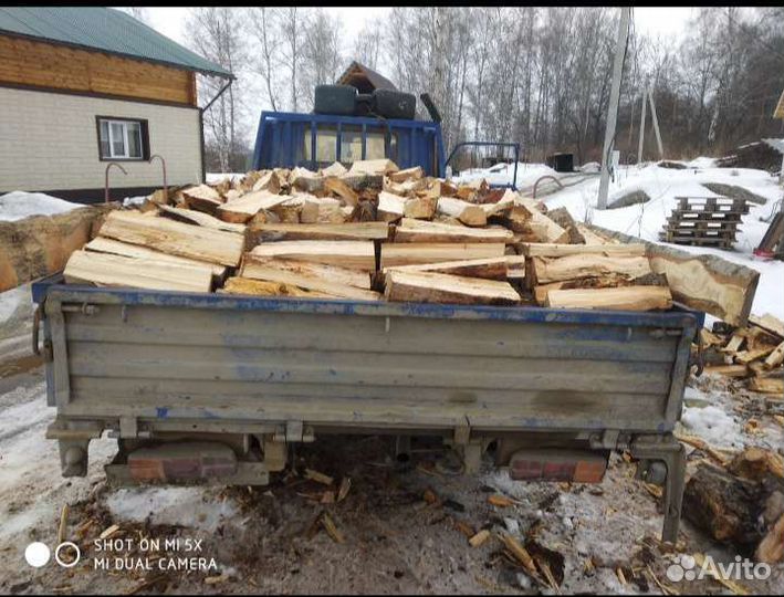 Дрова березовые колотые