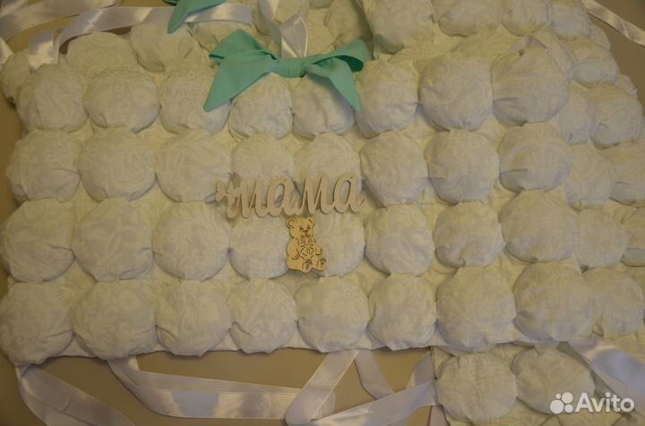 Бортики бонбон в кроватку
