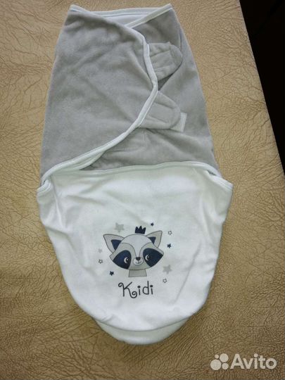 Пеленка кокон на липучках