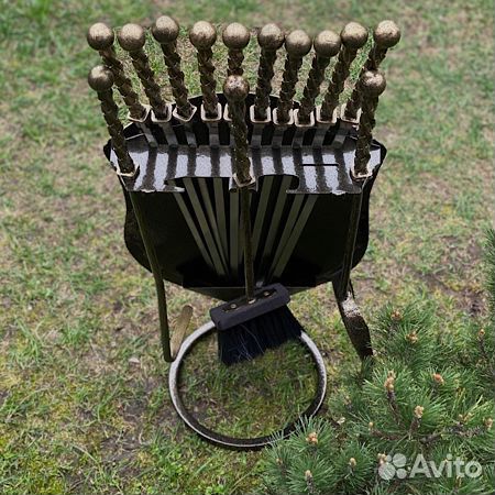 Набор для мангала и камина 