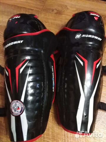 Хоккейные щитки (защита голени)для взрослых р-р 14