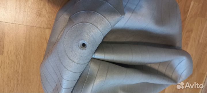 Гимнастический мяч фитбол Demyos большой серый