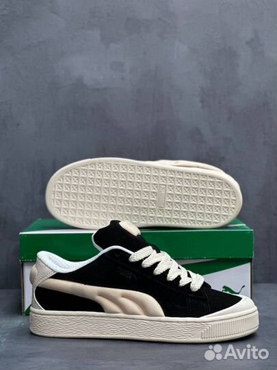 Puma Suede XL Crush Preserves Black Beige