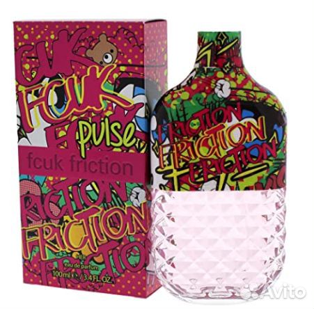 Fcuk Friction Late Night 100 ml 3 вида Made in usа