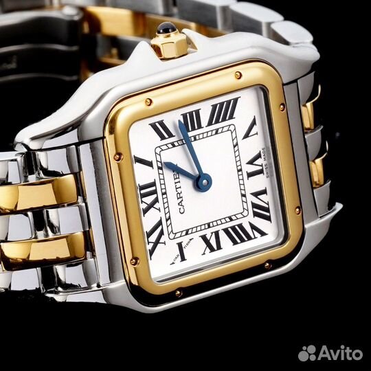 Часы cartier panthere биколор