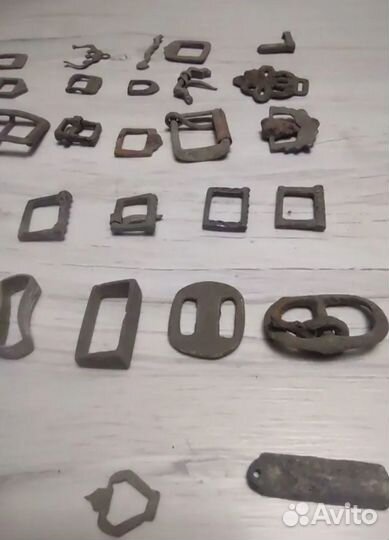 Старинные пряжки и накладки