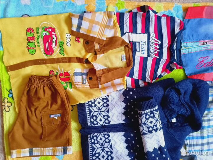 Вещи пакетом на мальчика 104