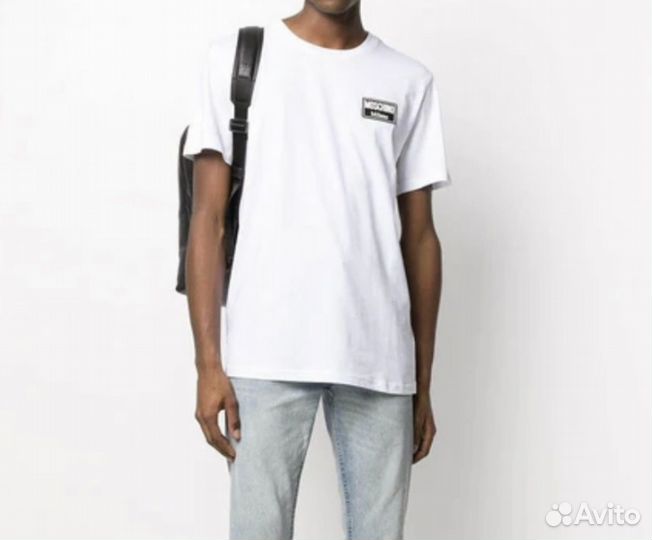 Оригинал Moschino новая футболка 44 размер