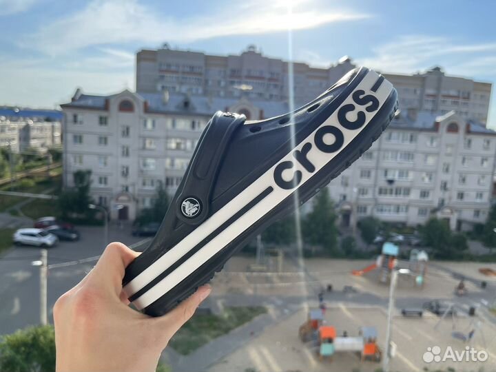 Crocs черные мужские