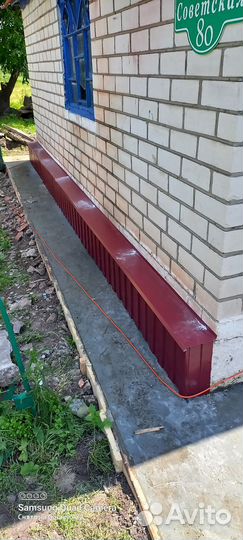 Отмостка ремонт фундамента