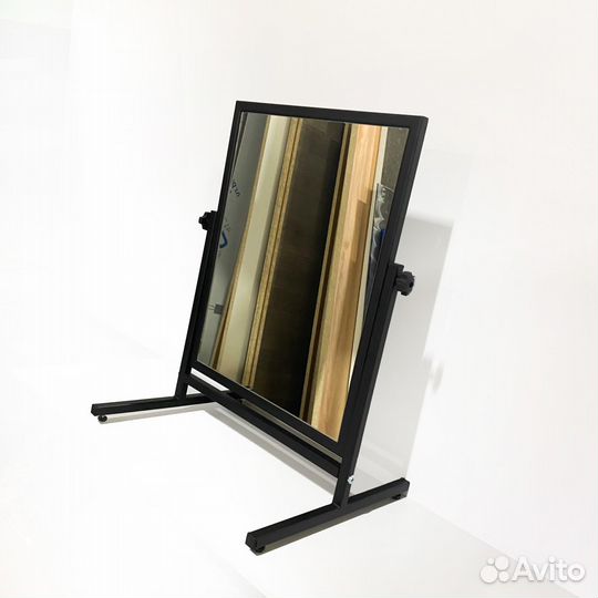 Зеркало напольное Effect для обуви, чёрный муар