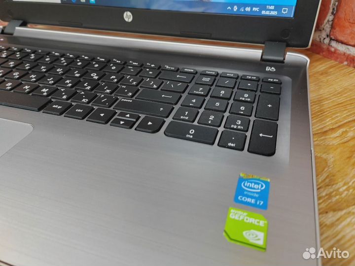 Игровой ноутбук Нр с SSD240 для работы. Обмен