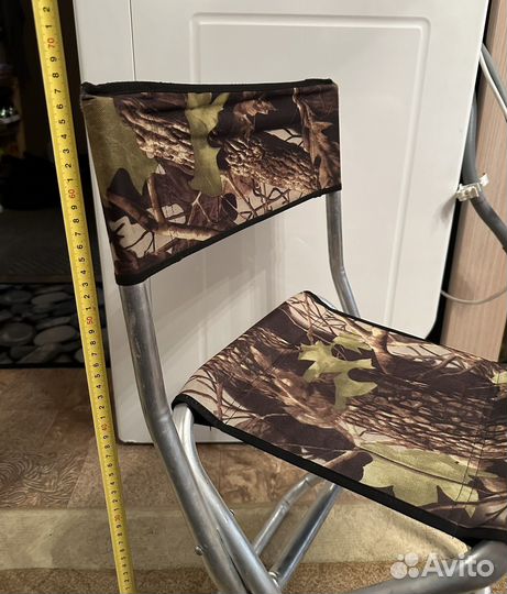 Стул складной туристический со спинкой