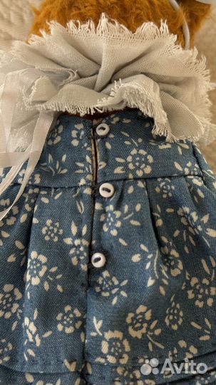 Игрушка тедди коллекционная