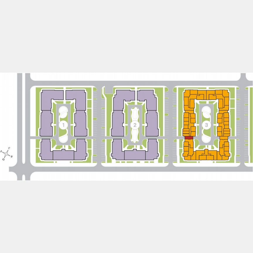 1-к. квартира, 43,3 м², 3/4 эт.