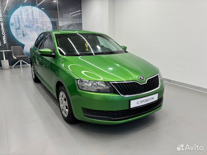 Skoda Rapid 1.6 МТ, 2017, 99 266 км