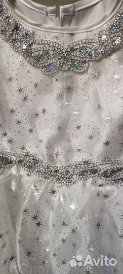 Костюм снежинки 110 размер для девочек