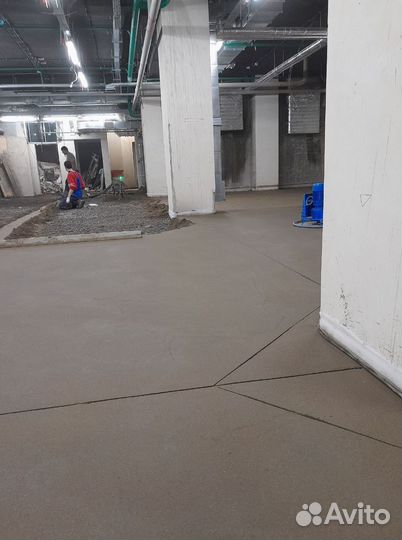 Полусухая Стяжка Пола под ключ