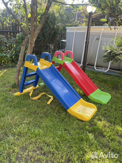 Горка детская пластиковая