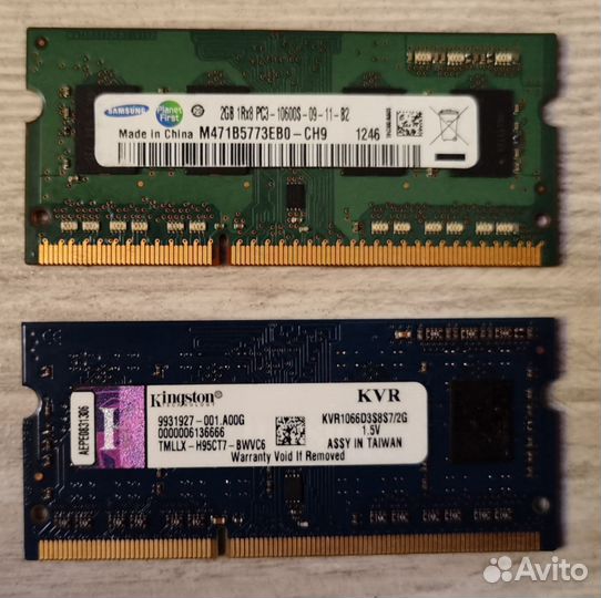 Оперативная память для ноутбука dd3