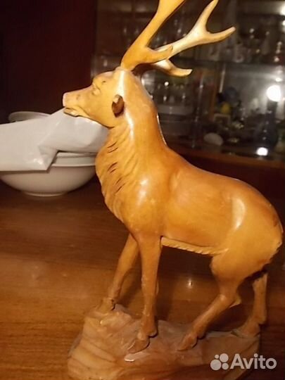 Деревянные фигурки животных