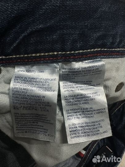 Tommy hilfiger джинсы
