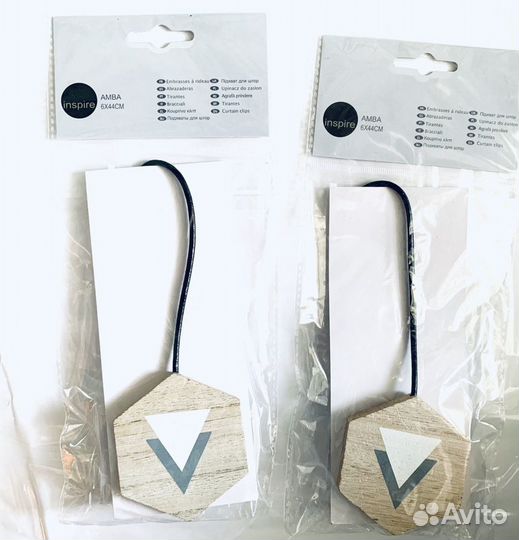 Клипса подхват для штор магнитный 2шт новые