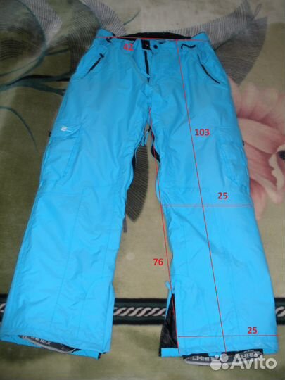 Штаны лыжи/сноуборд Chanex, size M, 10000/5000