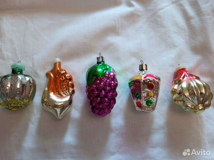 Елочные игрушки СССР