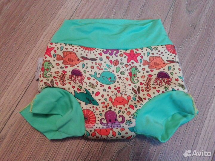 Многоразовый подгузник для плавания, плавки малыша