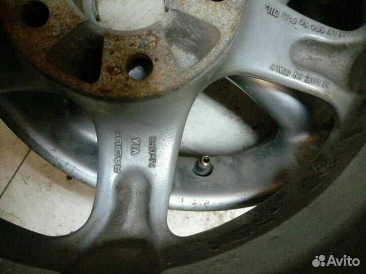 Итальянские литые диски R15 5х114.3 ет47 цо 55