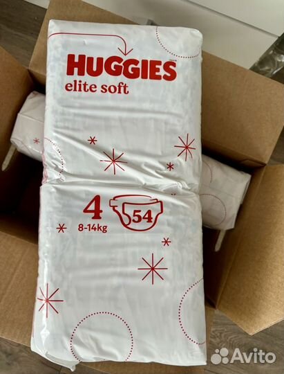 Подгузники huggies elite soft 4 (Хаггис элит софт)