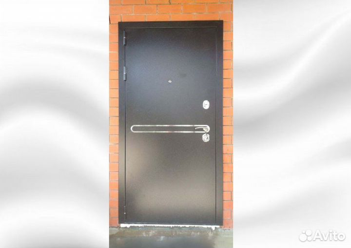 Дверь входная в квартиру, мдф, 2 замка