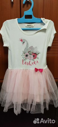 Платье для девочки 92
