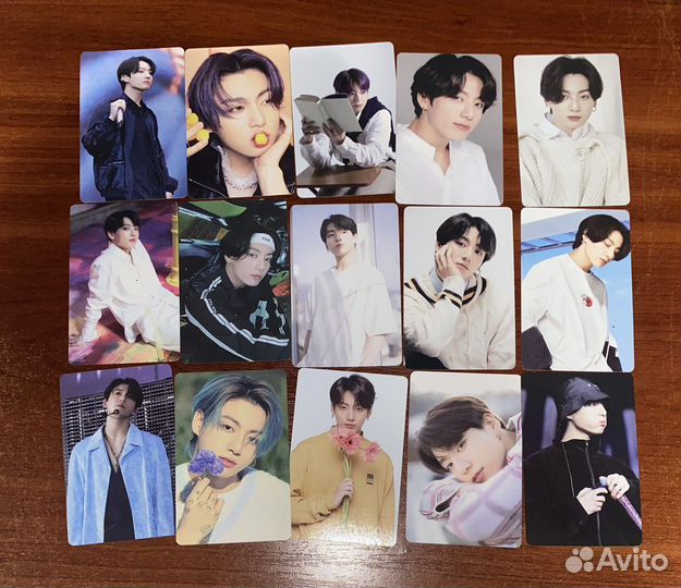 Неофициальные карточки bts