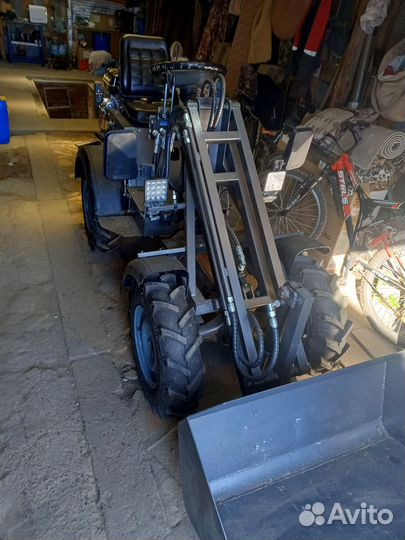 Мини-трактор с КУН, 2024