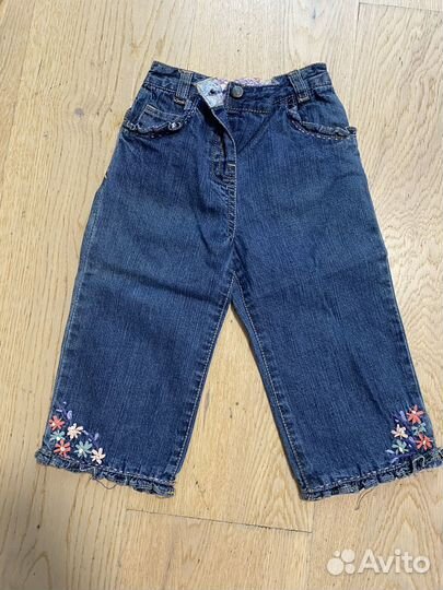 Вещи 74-80-86 из джинсы