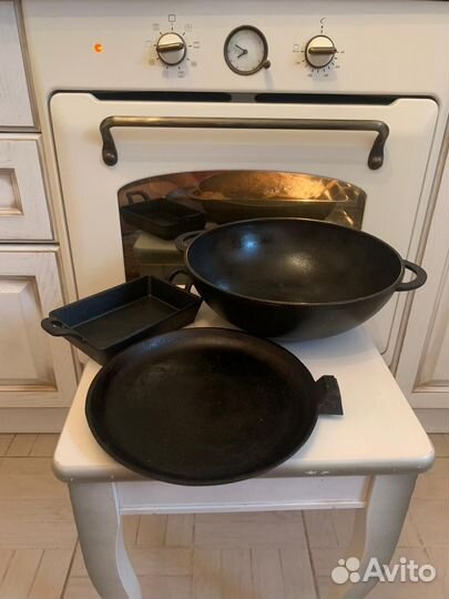 Чугунная сковорода