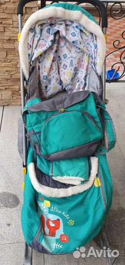 Санки коляска ника