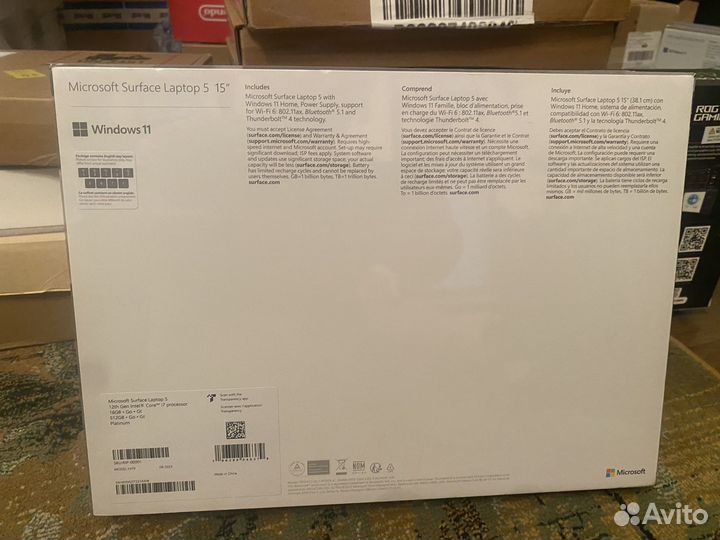 Microsoft surface laptop 5 новый