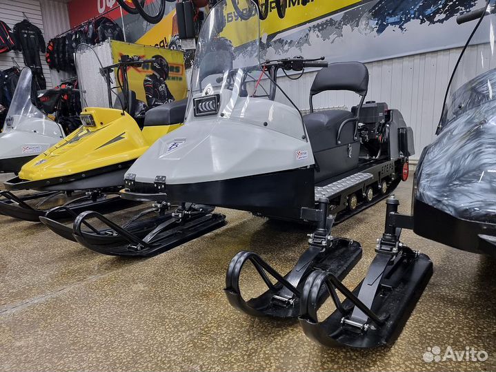 Миниснегоход бурлак егерь centro-L 18.5 Л.С. С эл