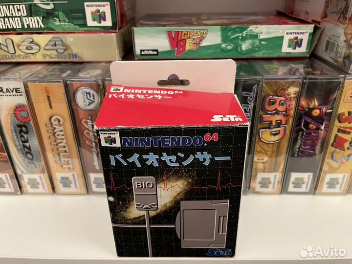 Nintendo 64 biosensor