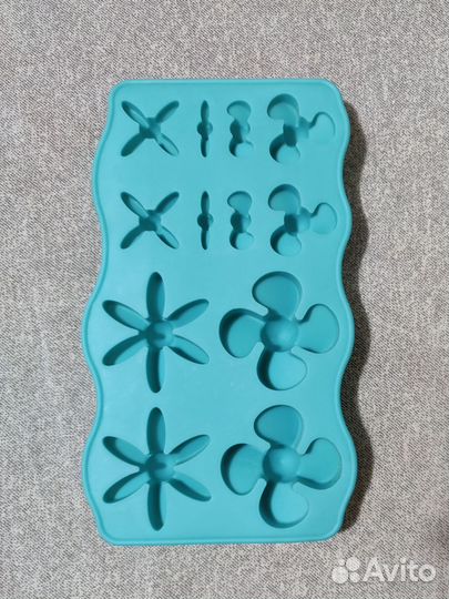 Форма для льда силиконовая